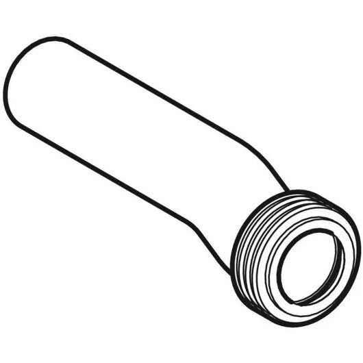 Prolunga per curva di risciacquo con manicotto Geberit, disassato