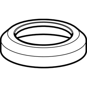 ROSONE BIANCO DA PARETE PER CURVA WC 90  °  Dm 100 H 86     GEBERIT