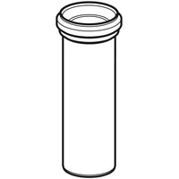 Raccordo diritto Geberit con morsetto MANICOTTO BIANCO PER VASO CON SCARICO A PARETE  Ø 110