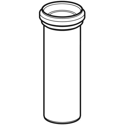 Raccordo diritto Geberit con morsetto MANICOTTO BIANCO PER VASO CON SCARICO A PARETE  Ø 110