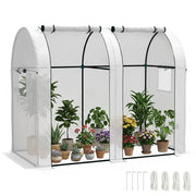 Serra da giardino ¨C zephmum ¨C Bianco 1.8 m2 4 finestre