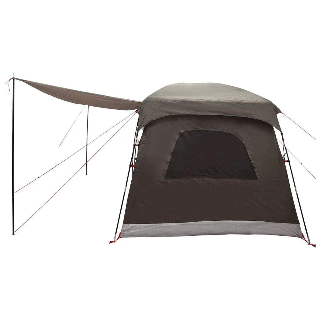 Tenda Familiare Marrone Grigio 320 x 210 x 180 cm Poliestere 42029000