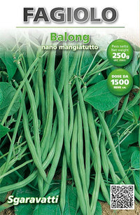 SEMI PER FAGIOLI fagiolo nano balong - gr 250  - SGARAVATTI