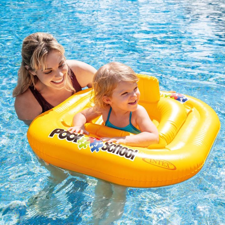 Intex CIAMBELLA MUTANDINA DELUXE POOL SCHOLL  cm. 79x79