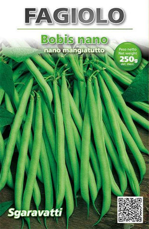 SEMI PER FAGIOLI fagiolo bobis bianco - gr 250  - SGARAVATTI