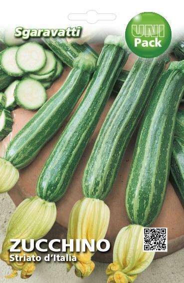 SEMI PER ORTAGGI E VEGETALI zucchino striato d'Italia- 20 pezzi  - SGARAVATTI