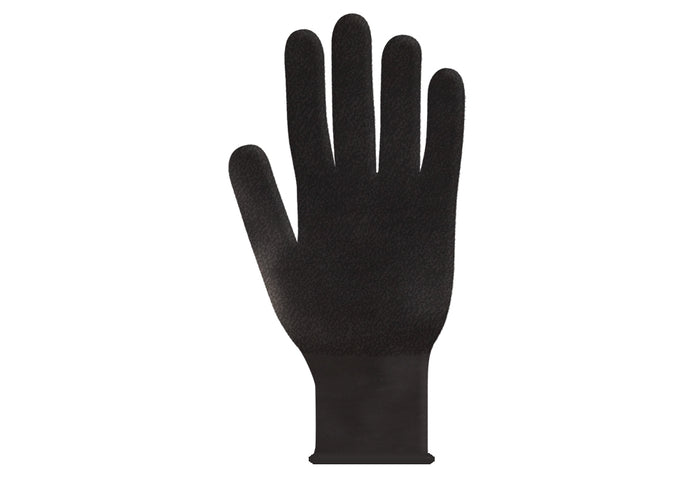 GUANTI NITRILE MONOUSO 'BLACKFIT' gr 3,5 - tg. M  - AJSIA