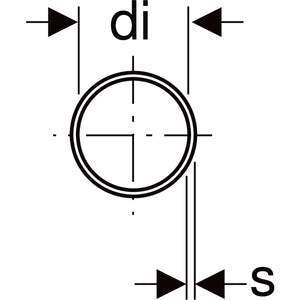TUBO GEBERIT PP-HTS A 1 BICCHIERE DM 50 - 200 cm - 10 pezzi - GEBERIT