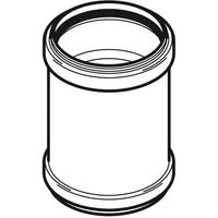 MANICOTTO DOPPIO BICCHIERE SCORREVOLE PP-HTS - DM 50 - 20 pezzi - GEBERIT