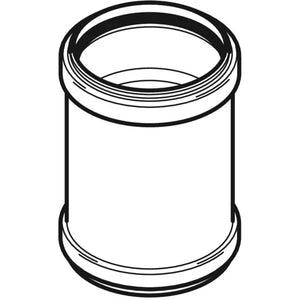 MANICOTTO DOPPIO BICCHIERE SCORREVOLE PP-HTS - DM 40 - 20 pezzi - GEBERIT