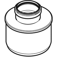 RIDUZIONE INCASSATA PP-HTS GEBERIT - 110-40 - 10 pezzi - GEBERIT