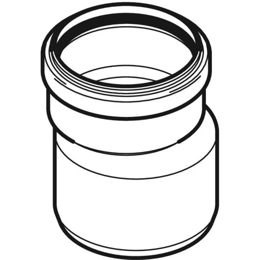 RIDUZIONE ECCENTRICA AD INNESTO PP-HTS 50-40 - 20 pezzi - GEBERIT