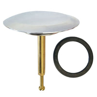 TAPPO di scarico PILETTA PER COLONNA VASCA da bagno Cromato GEBERIT