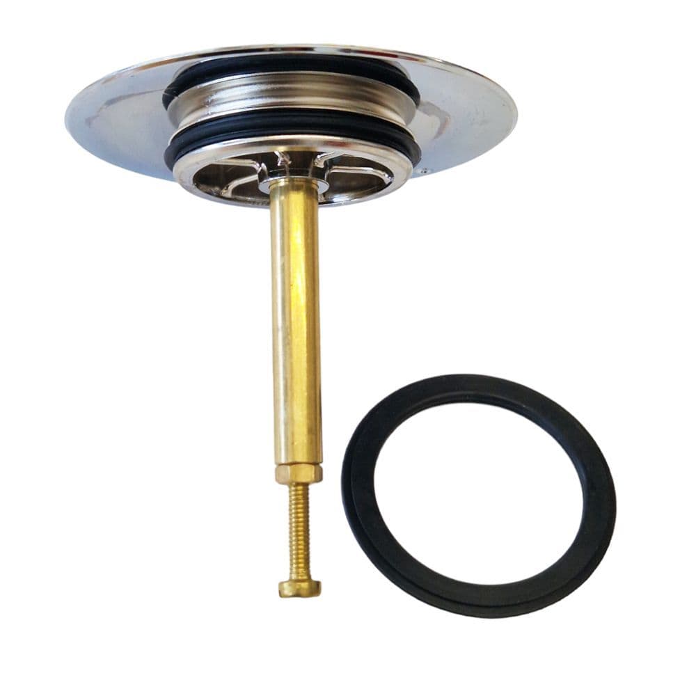 TAPPO di scarico PILETTA PER COLONNA VASCA da bagno Cromato GEBERIT