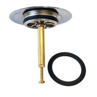 TAPPO di scarico PILETTA PER COLONNA VASCA da bagno Cromato GEBERIT