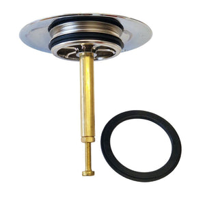 TAPPO di scarico PILETTA PER COLONNA VASCA da bagno Cromato GEBERIT