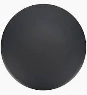 Tappo per piletta Geberit foro da 90, per sifone doccia, colore nero opaco