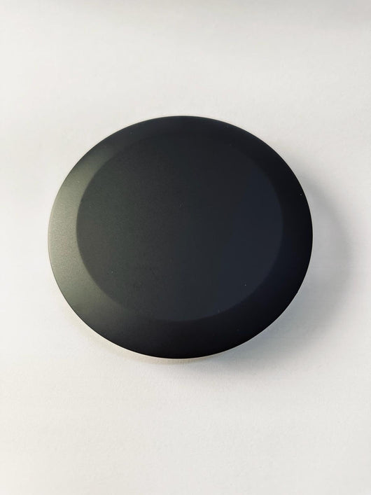 Tappo per piletta Geberit foro da 90, per sifone doccia, colore nero opaco