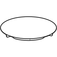 Tappo per piletta Geberit foro da 90, per sifone doccia, colore nero opaco