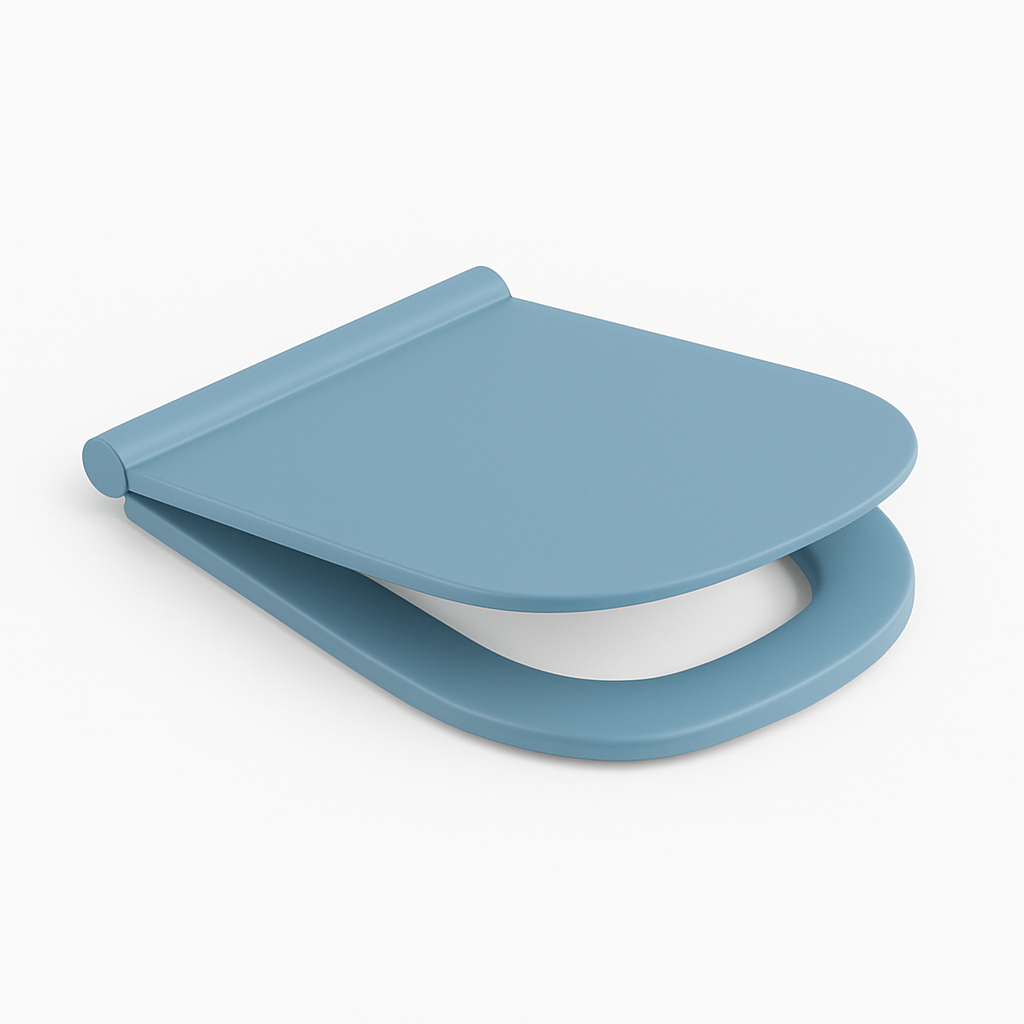 SEDILE WC IN TERMOINDURENTE ALBA SOFT CLOSING- Azzurro Avio- DOLOM- pezzi 1