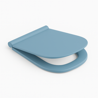 SEDILE WC IN TERMOINDURENTE ALBA SOFT CLOSING- Azzurro Avio- DOLOM- pezzi 1