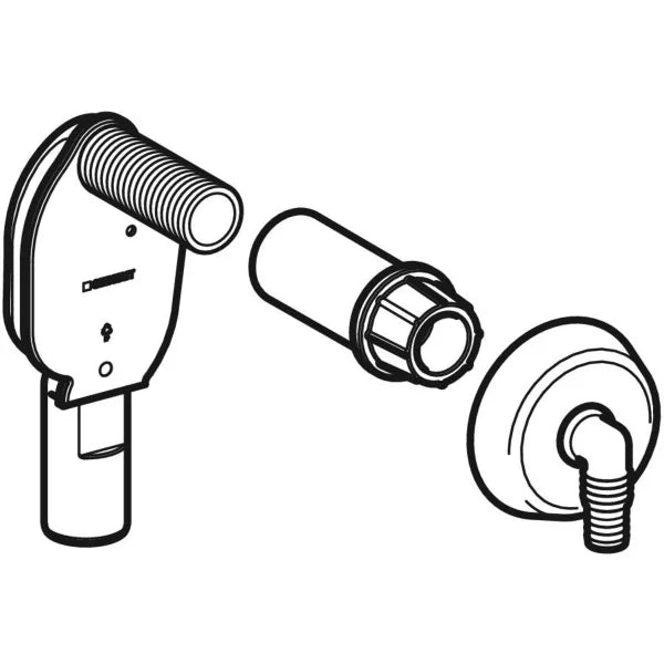Sifone da incasso lavatrice Geberit apparecchi con allacciamento Uscita Ø 40 bianco