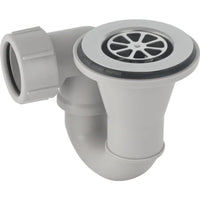 PILETTA SIFONE PER PIATTO DOCCIA FORO 60 CON GRIGLIA  Uscita Ø 40 H 12,5 GEBERIT