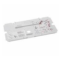 PLACCA Piastra DI PROTEZIONE COMPLETA GEBERIT 240.073.00.1