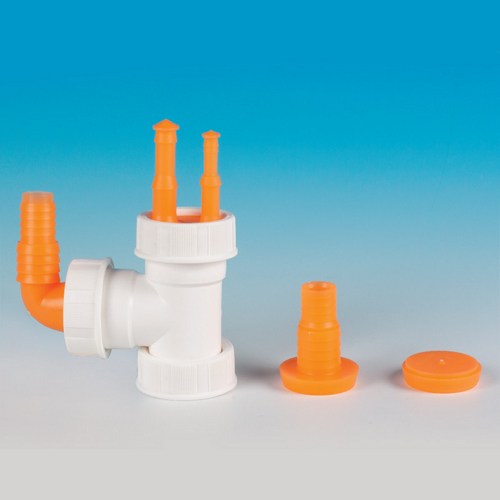 ATTACCO PER SCARICHI CONDENSA. LAVATRICE E LAVASTOVIGLIE 11/2 LIRA raccordo a tee