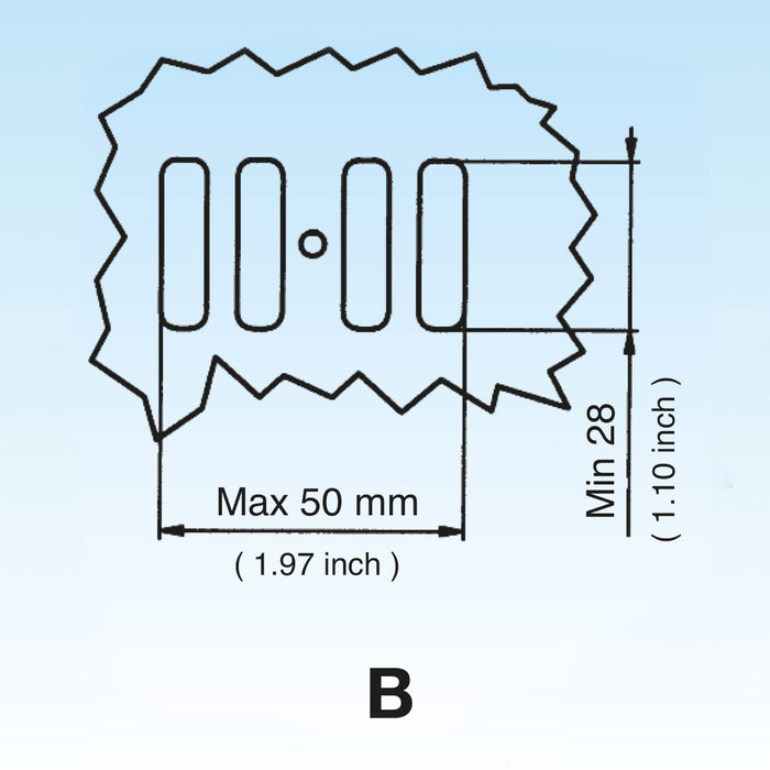 PILETTA BASKET MINI CON TROPPO PIENO RETTANGOLARE LIRA