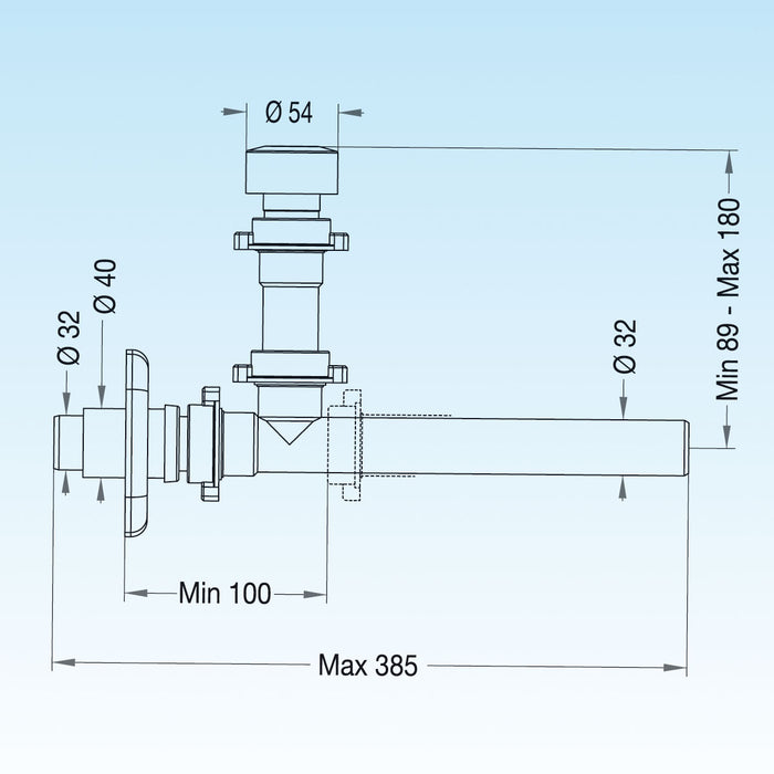 VALVOLA AUTOMATICA GLU GLU STOP PER BAGNO ANTIRIFLUSSO E ANTI RODITORE LIRA