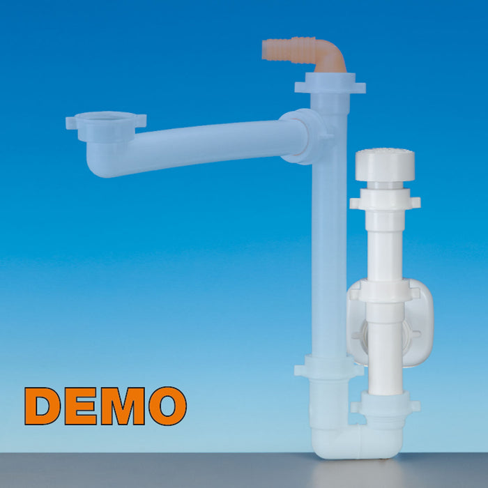 VALVOLA AUTOMATICA GLU GLU STOP PER BAGNO ANTIRIFLUSSO E ANTI RODITORE LIRA