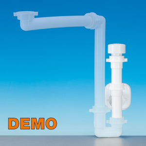 VALVOLA AUTOMATICA GLU GLU STOP PER BAGNO ANTIRIFLUSSO E ANTI RODITORE LIRA