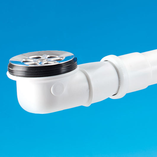 SIFONE PER LAVABO Spazio 1 Disabili con griglia non tappabile 40 mm lira