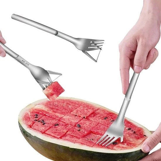 Taglierino e Tritatore per Melone - Gadget Multifunzionale per Fette di Melone