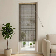 Tenda a rullo Grigio 70 x 220 cm Bambù 42039719