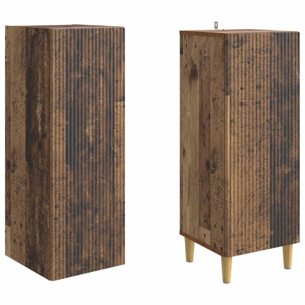 Set di armadi 2 pcs Legno antico 33 x 34,5 x 90 cm 3416554