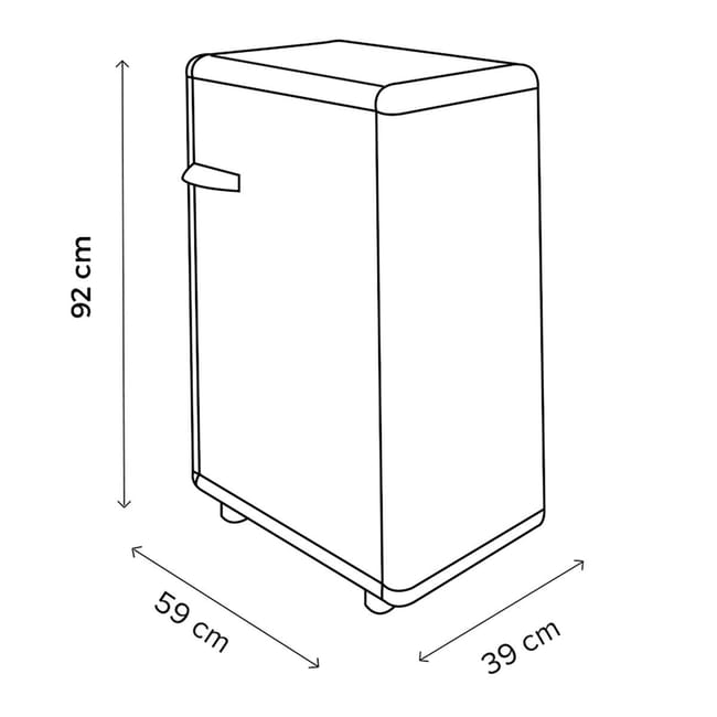 ARMADIO PORTABOMBOLE 'EASY' cm 40x45x90h - GAROFALO