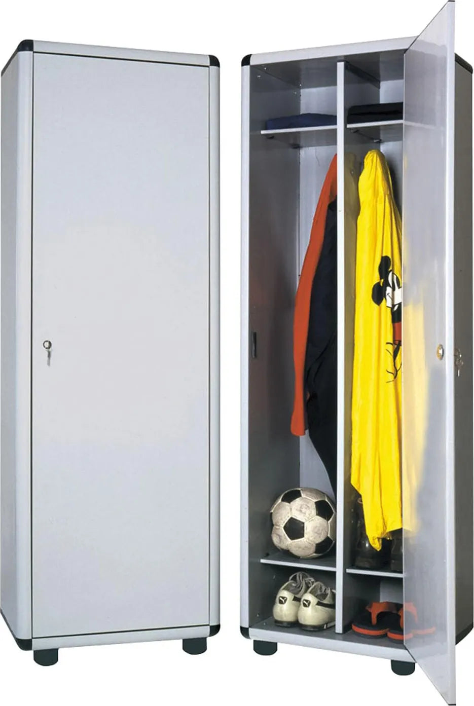 ARMADIO SPOGLIATOIO SPORCO/PULITO 'EASY' cm 59x39x175h - GAROFALO