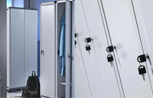 ARMADIO SPOGLIATOIO SPORCO/PULITO 'EASY' cm 59x39x175h - GAROFALO