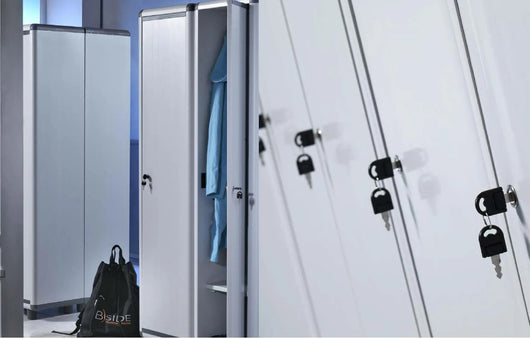 ARMADIO SPOGLIATOIO SPORCO/PULITO 'EASY' cm 59x39x175h - GAROFALO