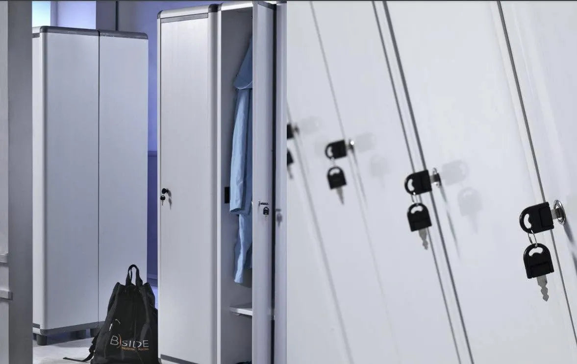 ARMADIO SPOGLIATOIO SPORCO/PULITO 'EASY' cm 59x39x175h - GAROFALO