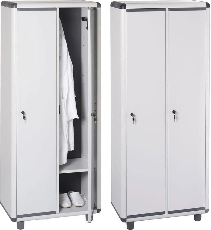 ARMADIO SPOGLIATOIO 'EASY' 2 posti  72x39x175h cm  GAROFALO