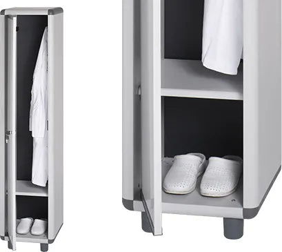 ARMADIO SPOGLIATOIO 'EASY' 1 posto 39x39x175h cm GAROFALO