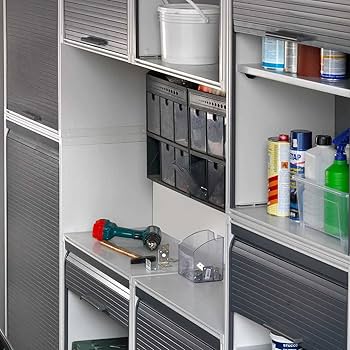 ARMADIO MODULARE 'GARAGE' 62,5x35x84,5h  2 ripiani GAROFALO