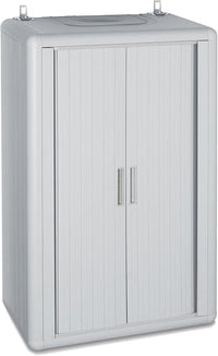 ARMADIO COPRICALDAIA CON SERRANDA 'HIMALAYA' 58,7x38,5x100h Col. Bianco GAROFALO