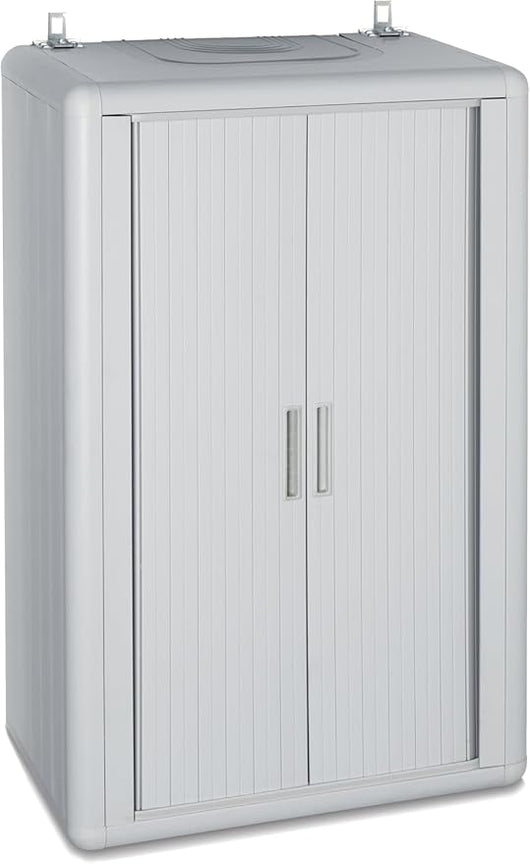 ARMADIO COPRICALDAIA CON SERRANDA 'HIMALAYA' 58,7x38,5x100h Col. Bianco GAROFALO