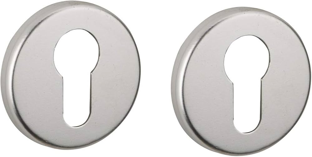 BOCCHETTA TONDA PROFILO EUROPEO CROMO- 20,0 pz