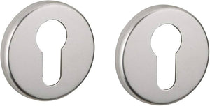 BOCCHETTA TONDA PROFILO EUROPEO CROMO- 20,0 pz