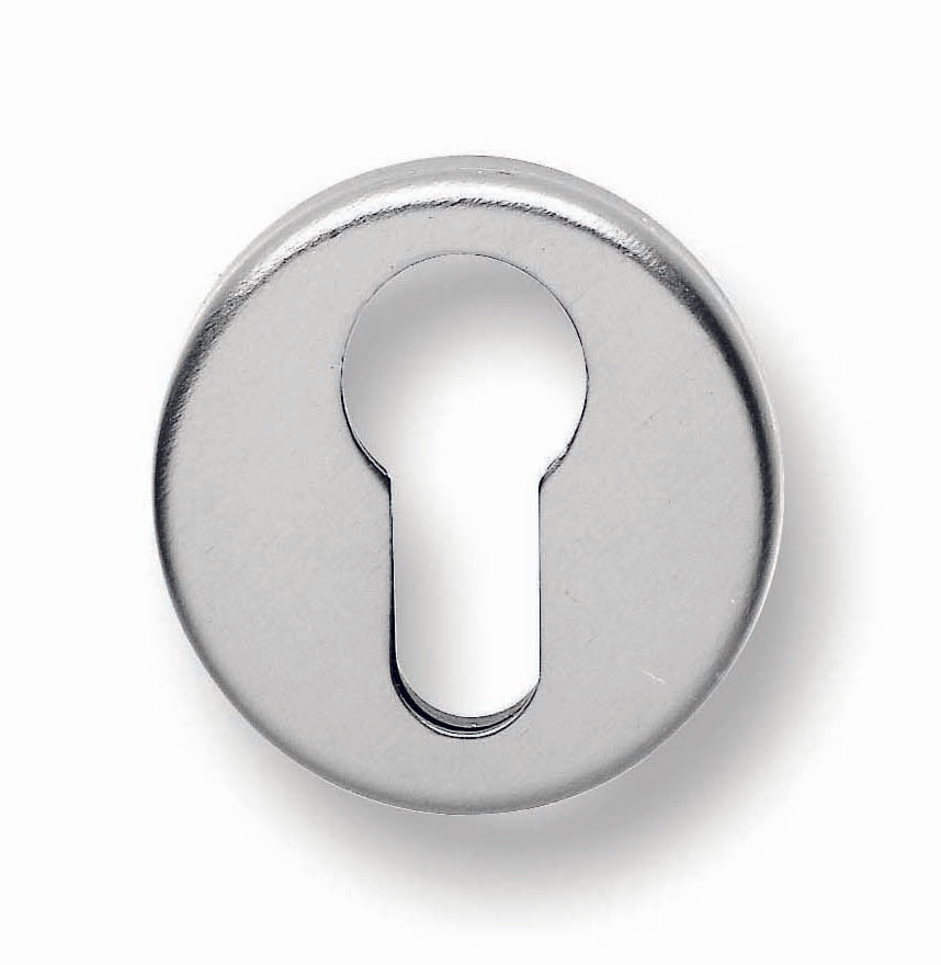 BOCCHETTA TONDA PROFILO EUROPEO CROMO- 20,0 pz